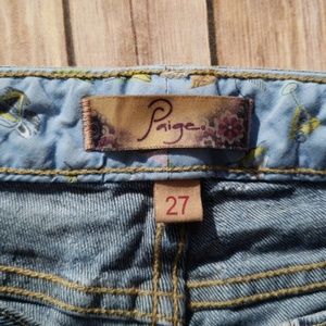 PAIGE Shorts - Paige Silver Lake Cut Off Jean Shorts - Size 27 PAIGE Shorts - Paige Silver Lake Cut Off Jean Shorts - Size 27